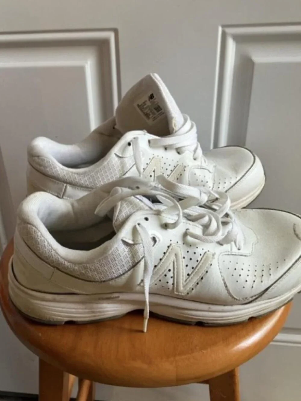 Men's New Balance White Sneakers
